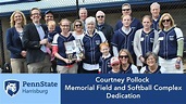 Courtney Pollock Memorial Field and Softball Complex Dedication - YouTube