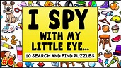 I Spy with My Little Eye | Fun Searching Game For Kids - YouTube