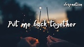 Cheat Codes - Put Me Back Together (Lyrics) Ft Kiiara - YouTube