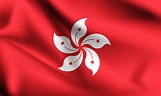Hong kong 3D flag 1228863 Vector Art at Vecteezy