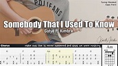 Somebody That I Used To Know - Gotye ft. Kimbra | Fingerstyle Guitar ...
