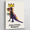 Cuadro Jean-Michel Basquiat Dinosaurio | La Casa Del Cuadro