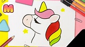 COMO DIBUJAR UN UNICORNIO KAWAII FACIL PASO A PASO – Como dibujar un ...