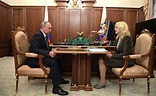 Working meeting with Deputy Prime Minister Tatyana Golikova • President ...