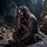 Jesus no Getsêmani orando angústia dor agonia Monte das Oliveiras ...
