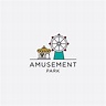 Premium Vector | Amusement park logo design template. graphic design ...