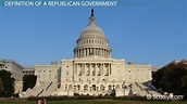 Republican Government | Definition, Pros & Cons - Lesson | Study.com