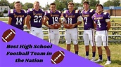 Best High School Football Teams in the Nation