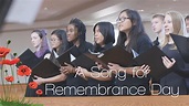 A Song for Remembrance Day - YouTube