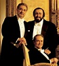 Placido Domingo, Jose Carreras, and Luciano Pavarotti, The Three Tenors ...