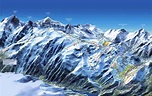 Les Deux Alpes: Skimap van Les Deux Alpes | WintersportInformatie.nl