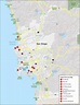 Map of San Diego, California - GIS Geography