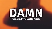 Galantis, David Guetta & MNEK - Damn (You've Got Me Saying) (Lyrics ...