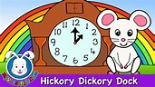 Hickory Dickory Dock - Nursery Rhymes - YouTube