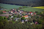 Luftbild Trebbin - Dorf - Ansicht am Rande Waldgebieten in Trebbin im ...