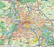 Mappa di berlino - mappa della città di Berlino (Germania)