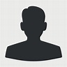 Man profile glyph icon. Anonymous, photo for documents. Vector ...