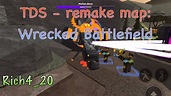 TDS - Wrecked Battlefield (map remake) #roblox - YouTube