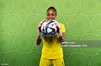Catherine Musonda of Zambia poses during the official FIFA Women's ...