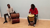 Cours de Djembé avec Yolé rythme Koukou - YouTube