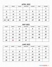 Calendar For March April May And June 2024 | Latest News