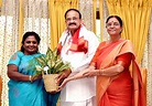 New Telangana Governor meets Venkaiah Naidu
