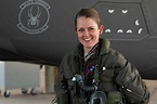 Capt. Kristin "Beo" Wolfe of the 388th Fighter Wing was inducted as the ...
