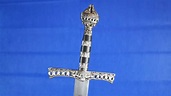 Large Medieval Crusaders sword - the sword of Barbarossa Emperor ...