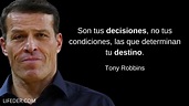 100 Frases de Tony Robbins sobre el Éxito, Poder y las Decisiones