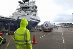 Island Offshore PSV Island Crusader Running on Biofuel (Video ...
