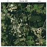 Aerial Photography Map of Purvis, MS Mississippi