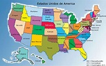 Mapas dos Estados Unidos da America | Roteiros e Dicas de Viagem