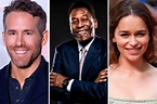 Ryan Reynolds, Pelé e Emilia Clarke: famosos fazem aniversário hoje ...