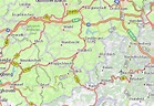 MICHELIN-Landkarte Waldbröl - Stadtplan Waldbröl - ViaMichelin