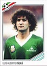 Luis Alberto Islas of Argentina. 1986 World Cup Finals card. | Gimnasia ...