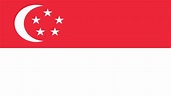 Singapore Flag UHD 4K Wallpaper | Pixelz