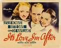 It's Love I'm After (1937)