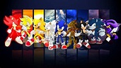 Sonic All Forms Wallpapers - Top Free Sonic All Forms Backgrounds ...