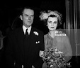 Ian Campbell, 11th Duke of Argyll, and his bride Margaret Sweeney at ...