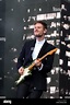 Adam Hann from The 1975 performs on the main stage at the TRNSMT music ...