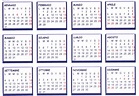 Calendario 2000