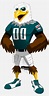 Philadelphia Eagles Clipart Png - Philadelphia Eagles Mascot ...