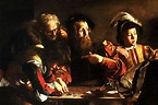The Calling of St Matthew (detail) / Caravaggio / http://en.wikipedia ...