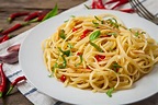 receta de espagueti con ajo aceite | CocinaDelirante