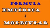 Guía | Calcular la fórmula empírica de un compuesto. Estequiometría ...