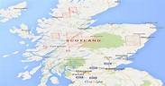 What is Google Maps showing me? : Scotland