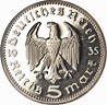 5 Reichsmark (Paul von Hindenburg) - Allemagne - 1871-1948 – Numista