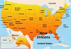 New Orleans Map - ToursMaps.com