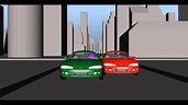 Animation: Car Chase - YouTube