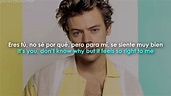 Harry Styles - Cinema // Lyrics + Español - YouTube